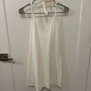 Wild Fable White Cover Up Halter Dress